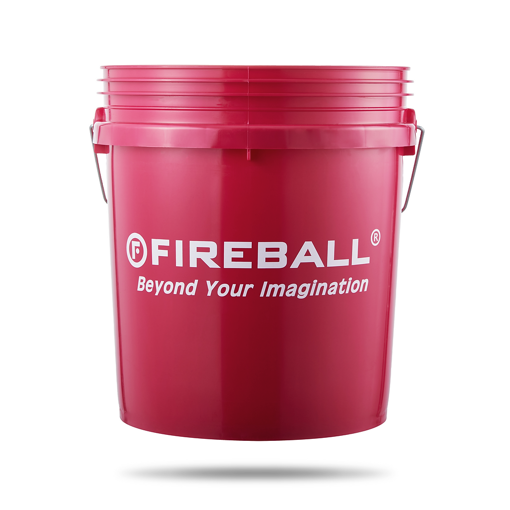 Fireball 15L Premium Wash Bucket Red